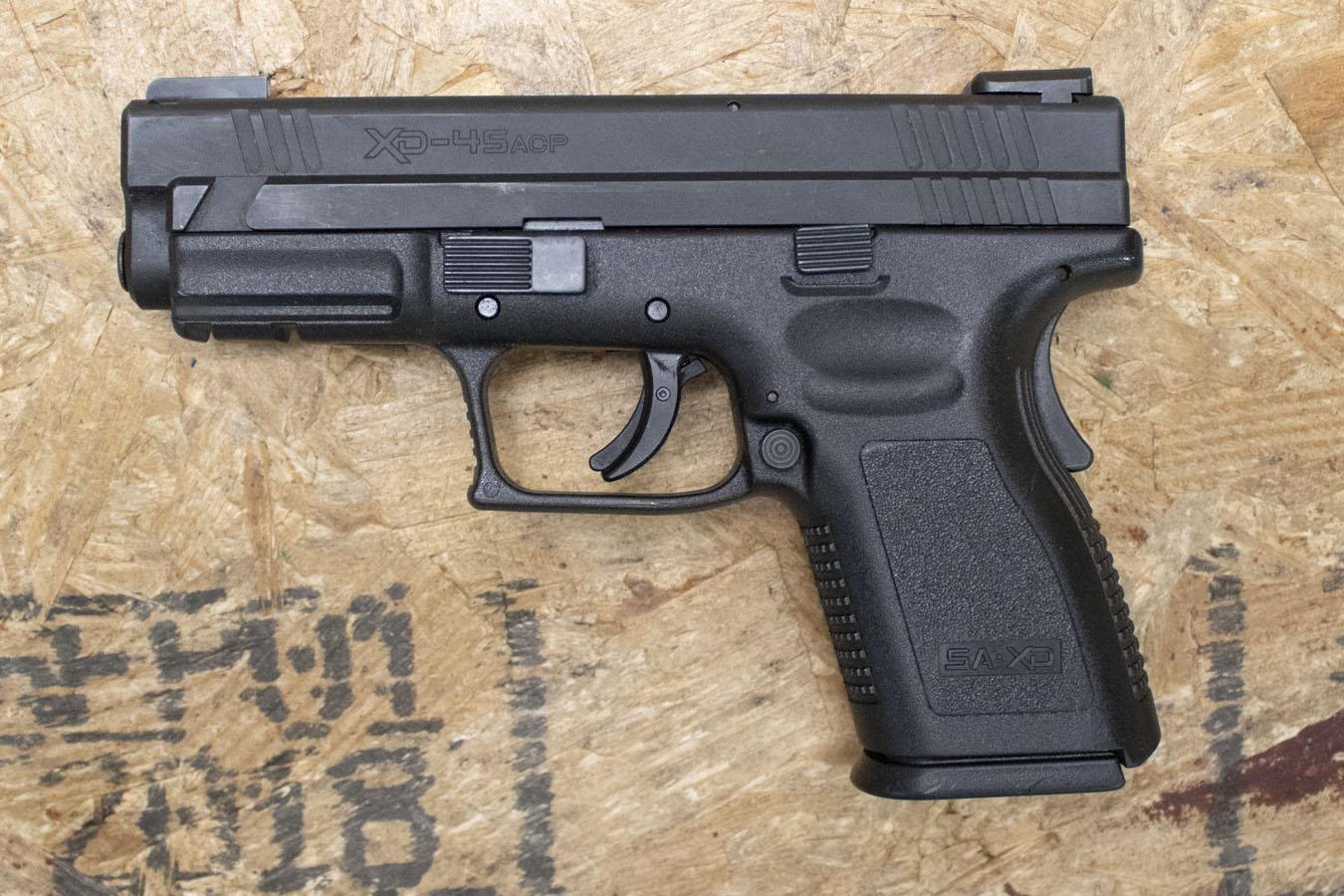 SPRINGFIELD XD-45 Compact 45ACP Police Trade-In Pistol (Fair Condition)